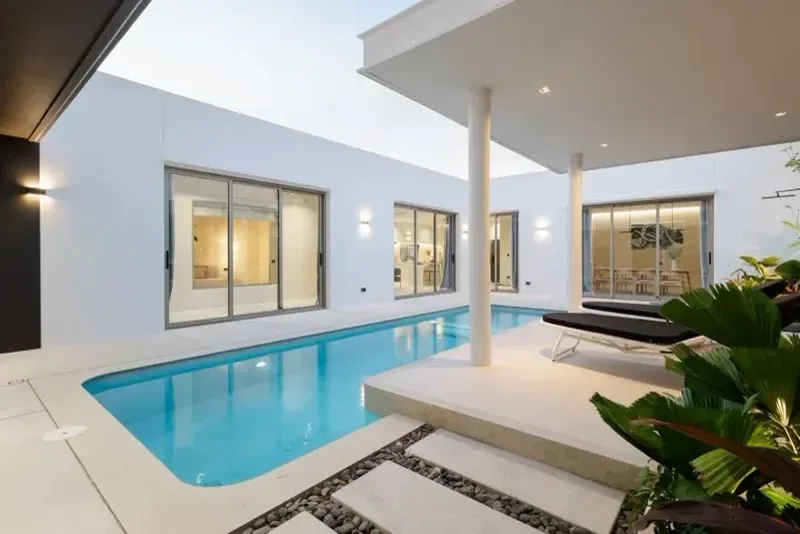 Вилла с 3 спальнями и частным бассейном в Lay Pearl Villas, Раваи