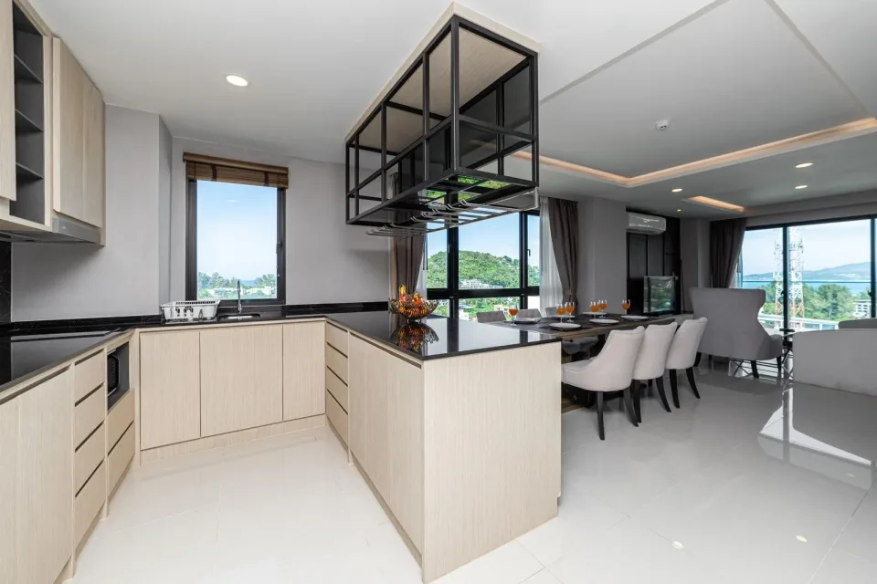 3-Bedroom Condo with Sea View at Mida Grande Resort Phuket, Phuket