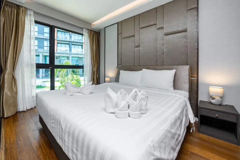 Квартира с 1 спальней и видом на сад в Mida Grande Resort Phuket, Пхукет