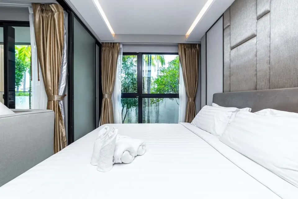 Квартира с 1 спальней и видом на сад в Mida Grande Resort Phuket, Пхукет