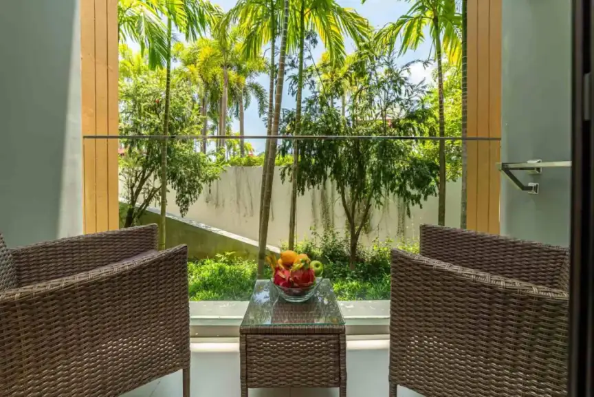 Квартира с 1 спальней и видом на сад в Mida Grande Resort Phuket, Пхукет