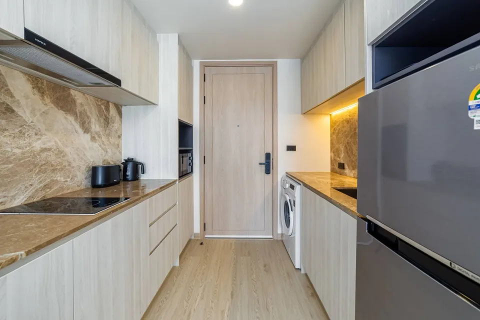 Квартира с 1 спальней и видом на горы в The Ozone Condominium, Банг Тао