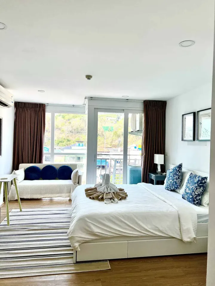 Студия с видом на город в The Ozone Condotel, Пхукет