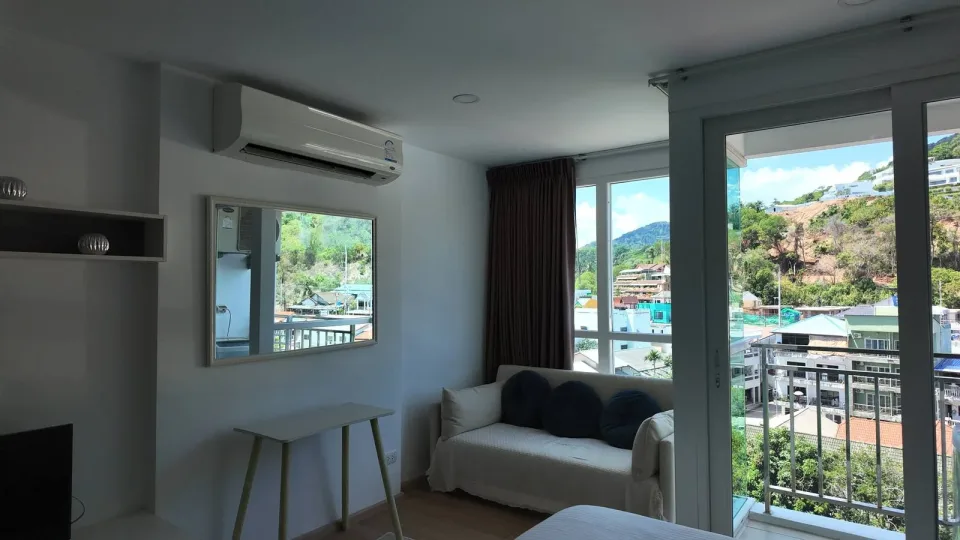 Студия с видом на город в The Ozone Condotel, Пхукет