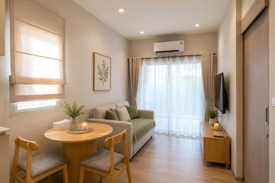 1-Bedroom Condo with Pool Access at The Title Serenity Naiyang, Nai Yang