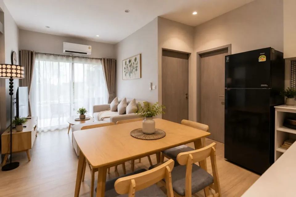 2-Bedroom Condo with Terrace at The Title Serenity Naiyang, Nai Yang
