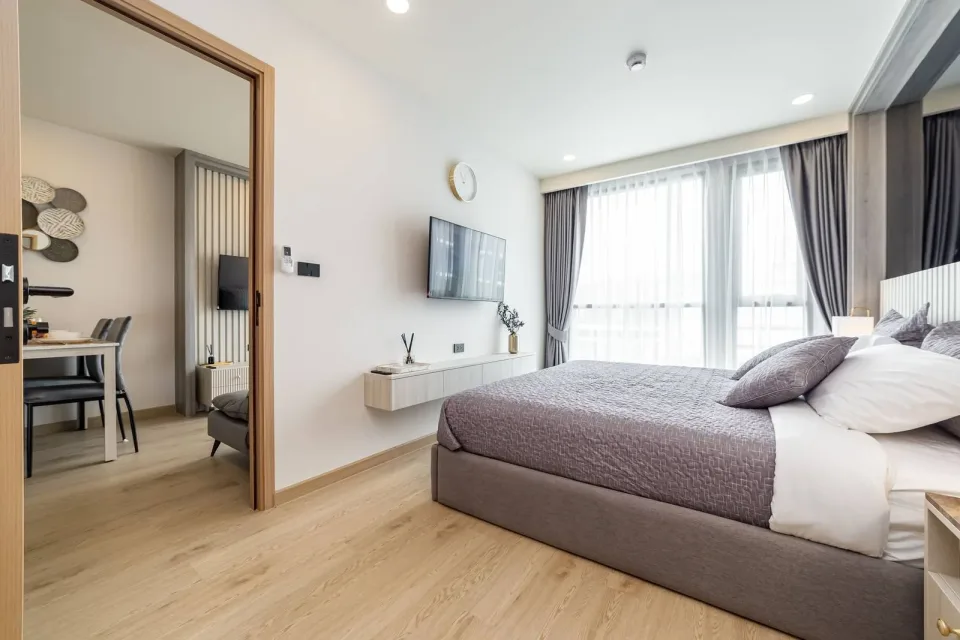 Квартира с 1 спальней в The Ozone Condominium, Банг Тао