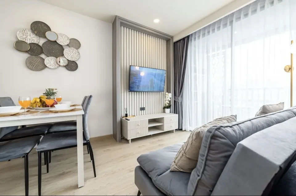 Квартира с 1 спальней в The Ozone Condominium, Банг Тао