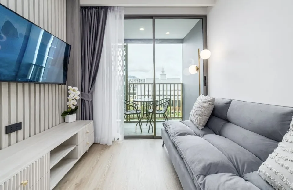 Квартира с 1 спальней в The Ozone Condominium, Банг Тао