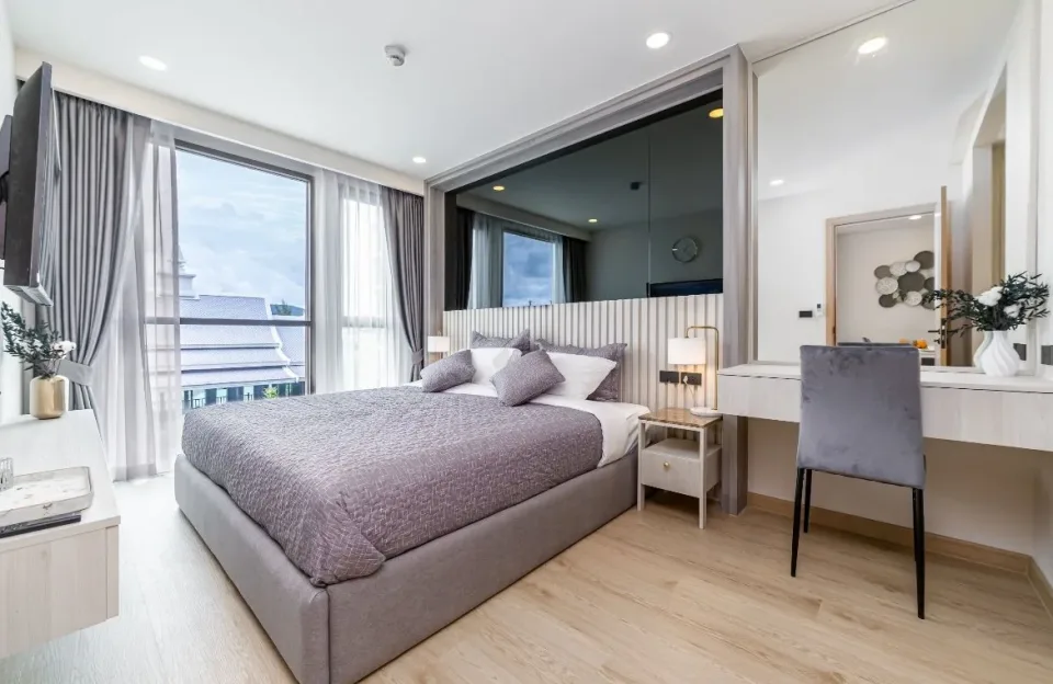 Квартира с 1 спальней в The Ozone Condominium, Банг Тао