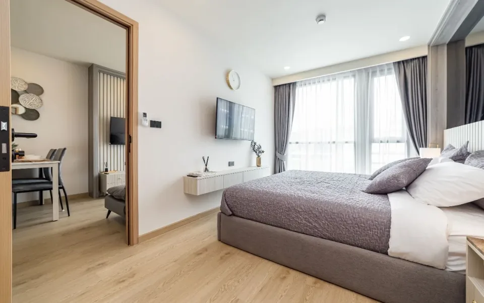 Квартира с 1 спальней в The Ozone Condominium, Банг Тао