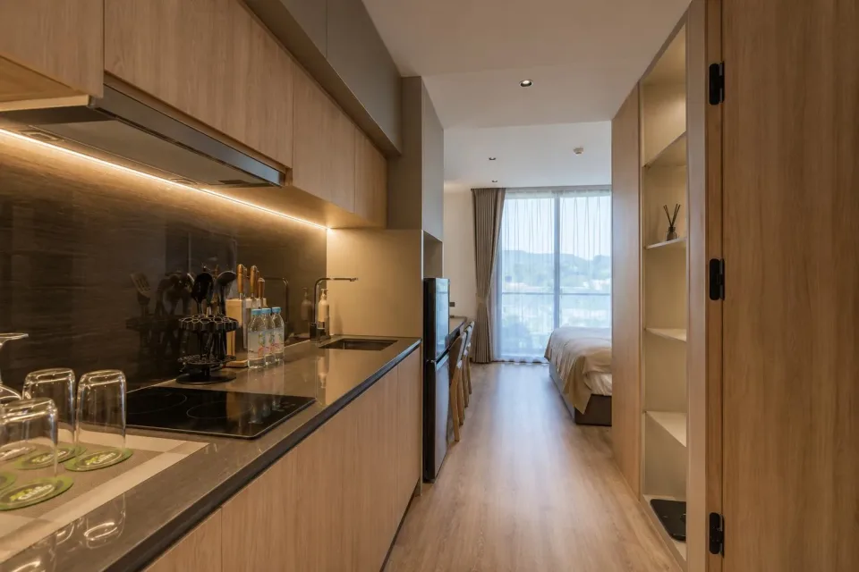 Студия с открытым видом в Layan Green Park Phase 1, Пхукет