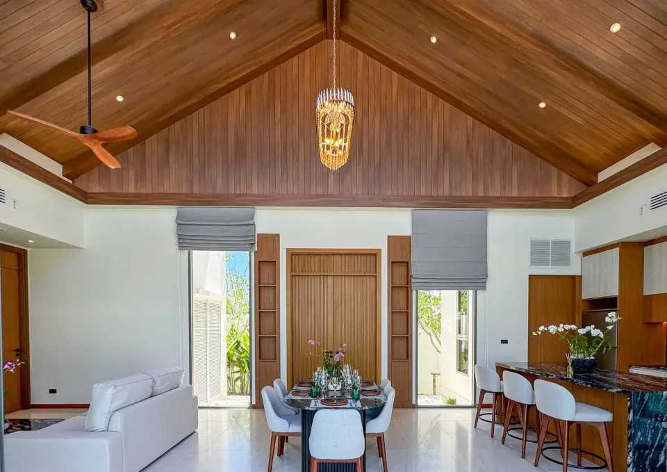 Вилла с 3 спальнями и частным бассейном в The Ozone Villas, Банг Тао