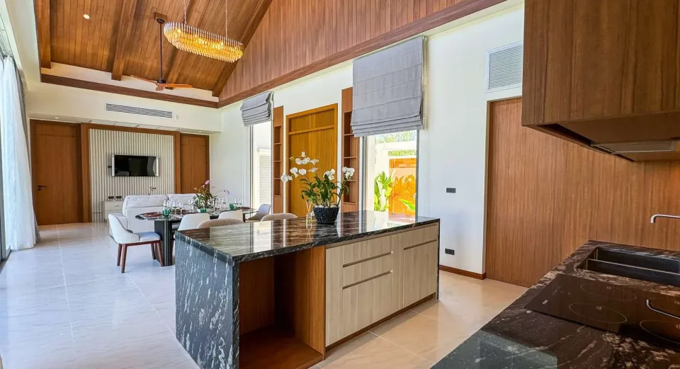 Вилла с 3 спальнями и частным бассейном в The Ozone Villas, Банг Тао