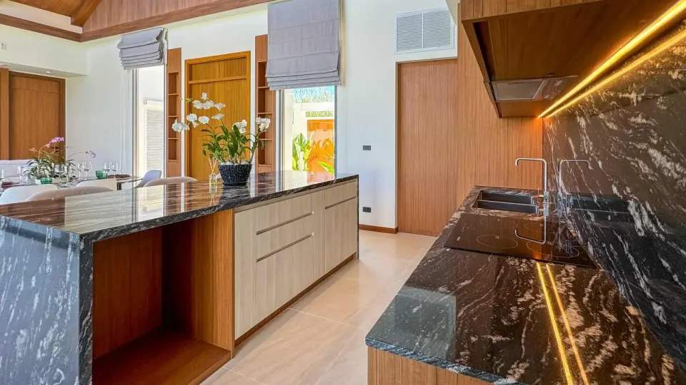 Вилла с 3 спальнями и частным бассейном в The Ozone Villas, Банг Тао