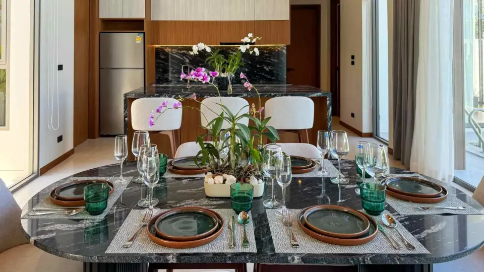 Вилла с 3 спальнями и частным бассейном в The Ozone Villas, Банг Тао