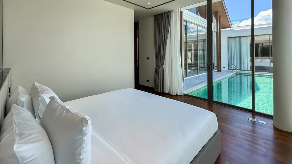Вилла с 3 спальнями и частным бассейном в The Ozone Villas, Банг Тао
