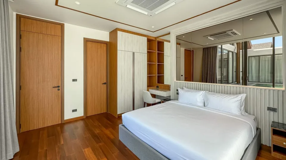 Вилла с 3 спальнями и частным бассейном в The Ozone Villas, Банг Тао