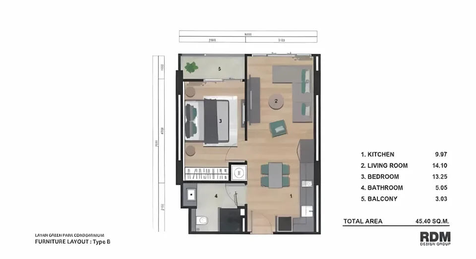 Condo at Layan Green Park Phase 1, Phuket