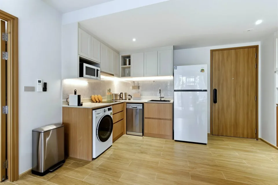 Квартира с 2 спальнями и прямым выходом к бассейну в Laguna Beach Residences Reef, Банг Тао