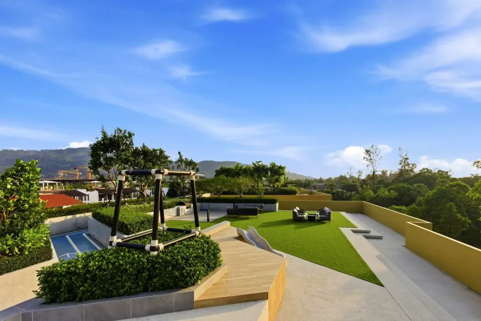 Квартира с 2 спальнями и прямым выходом к бассейну в Laguna Beach Residences Reef, Банг Тао