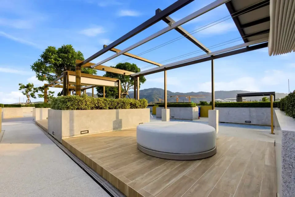 Квартира с 2 спальнями и прямым выходом к бассейну в Laguna Beach Residences Reef, Банг Тао