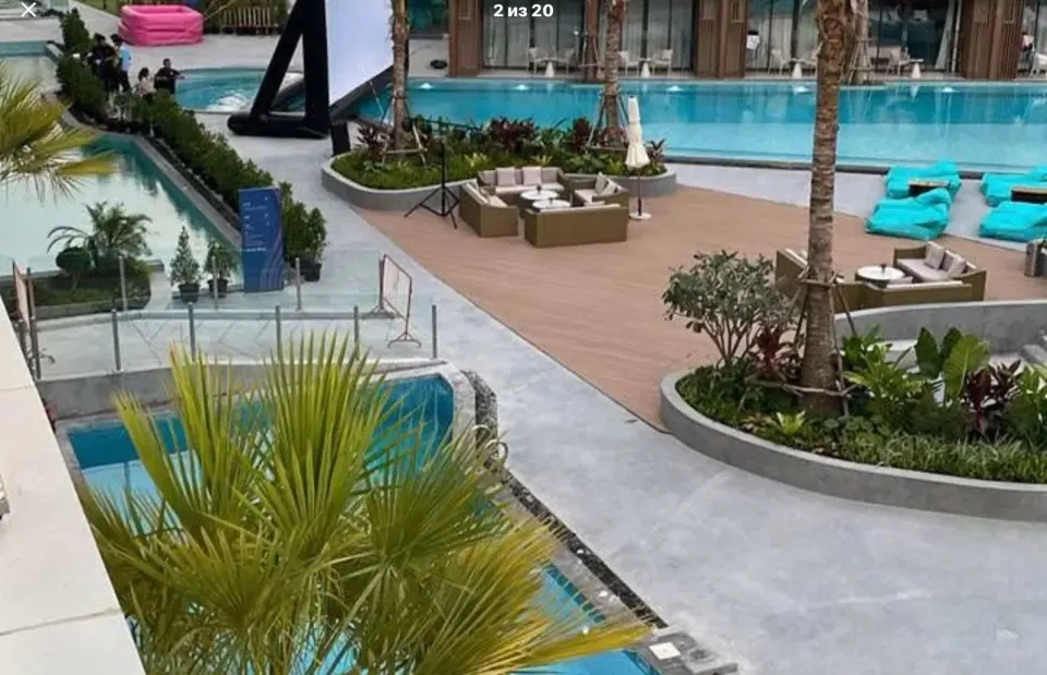 Квартира с 2 спальнями и прямым выходом к бассейну в Sunshine Beach Resort & Residences, Пхукет