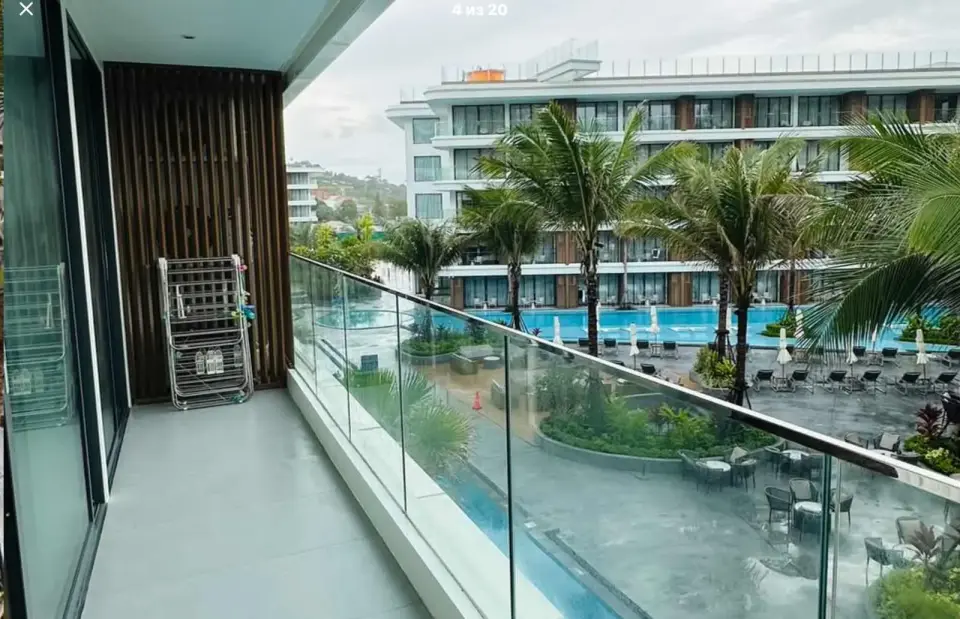 Квартира с 2 спальнями и прямым выходом к бассейну в Sunshine Beach Resort & Residences, Пхукет