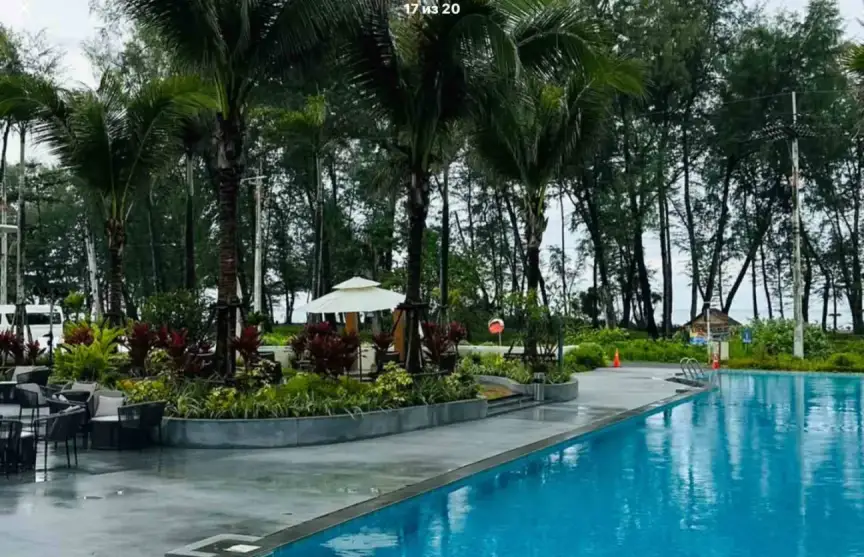 Квартира с 2 спальнями и прямым выходом к бассейну в Sunshine Beach Resort & Residences, Пхукет