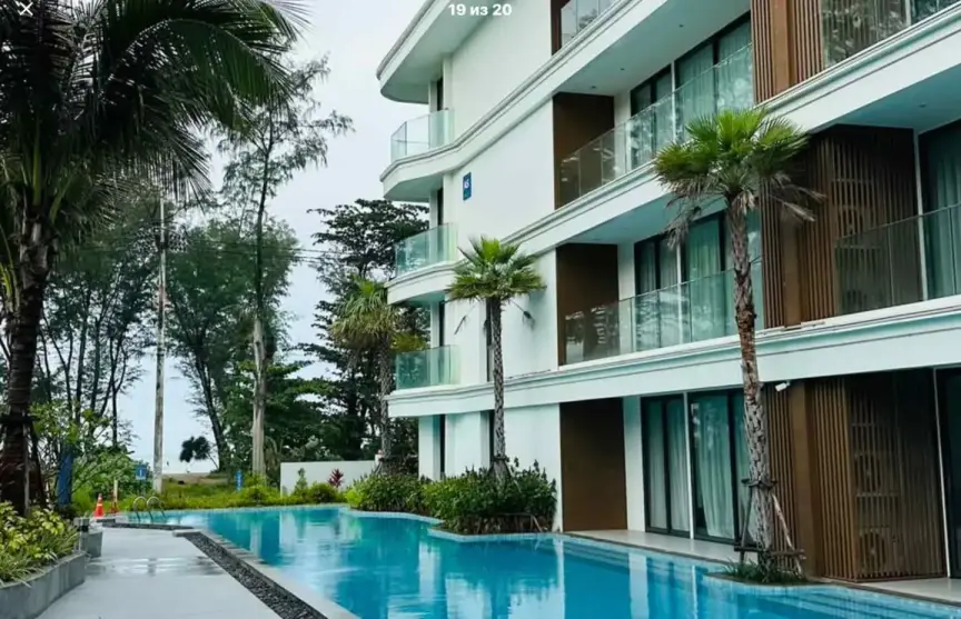 Квартира с 2 спальнями и прямым выходом к бассейну в Sunshine Beach Resort & Residences, Пхукет