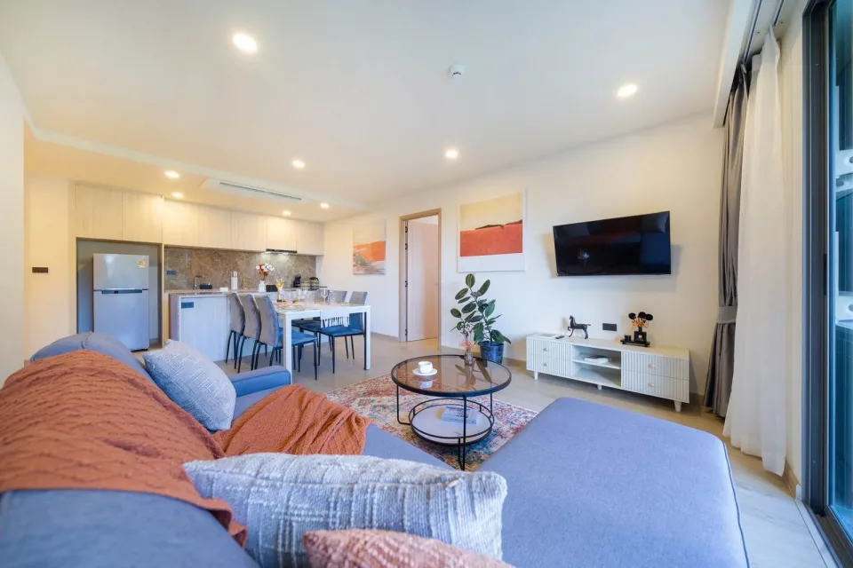Квартира с 2 спальнями в The Ozone Condominium, Банг Тао