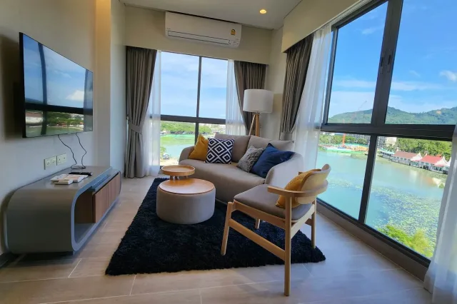 Квартира с 2 спальнями и видом на озеро в Laguna Lakeside Residences — Лагуна Лейксайд, Банг Тао