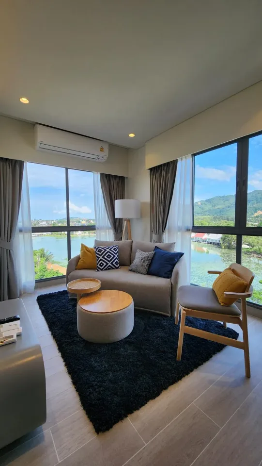 Квартира с 2 спальнями и видом на озеро в Laguna Lakeside Residences — Лагуна Лейксайд, Банг Тао