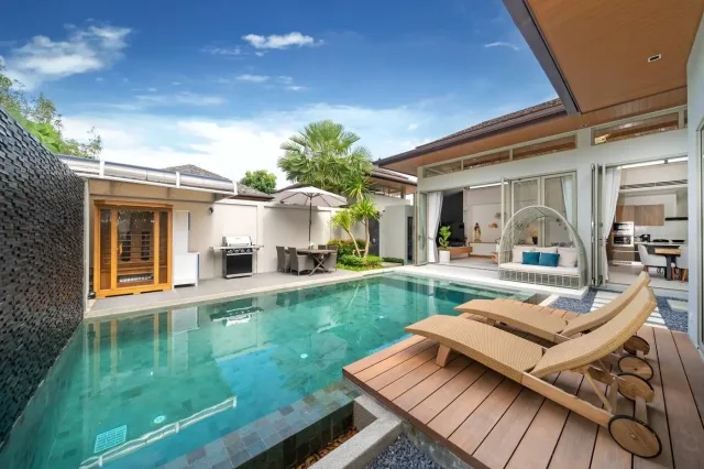 Вилла с 3 спальнями и частным бассейном в Wilawan Luxury Villas — Вилаван Лакшери Виллас, Пхукет