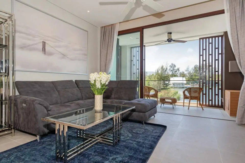 Квартира с 2 спальнями и частным бассейном в Angsana Oceanview Residences — Ангсана Оушенвью, Пхукет