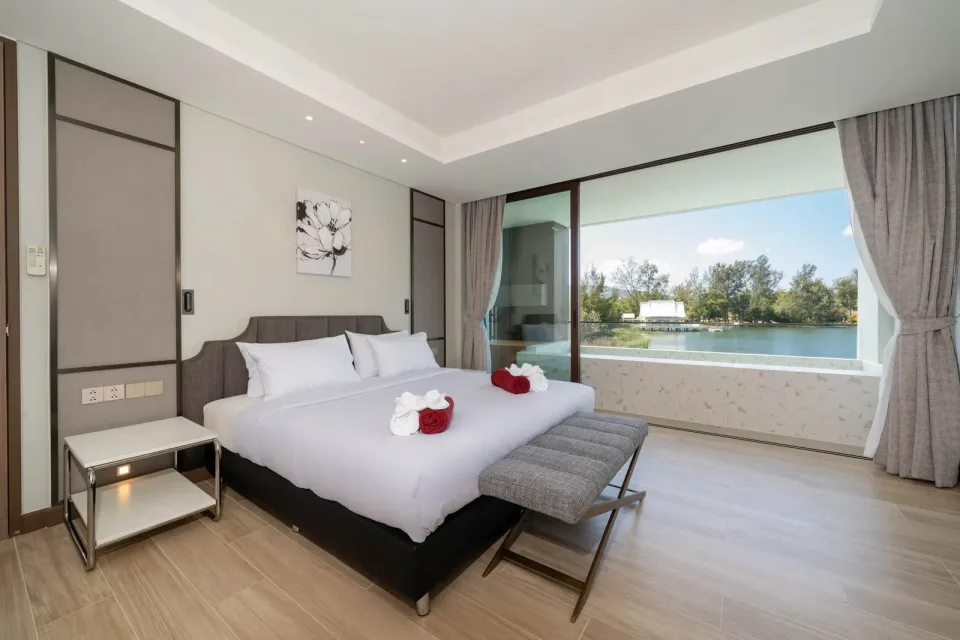 Квартира с 2 спальнями и частным бассейном в Angsana Oceanview Residences — Ангсана Оушенвью, Пхукет