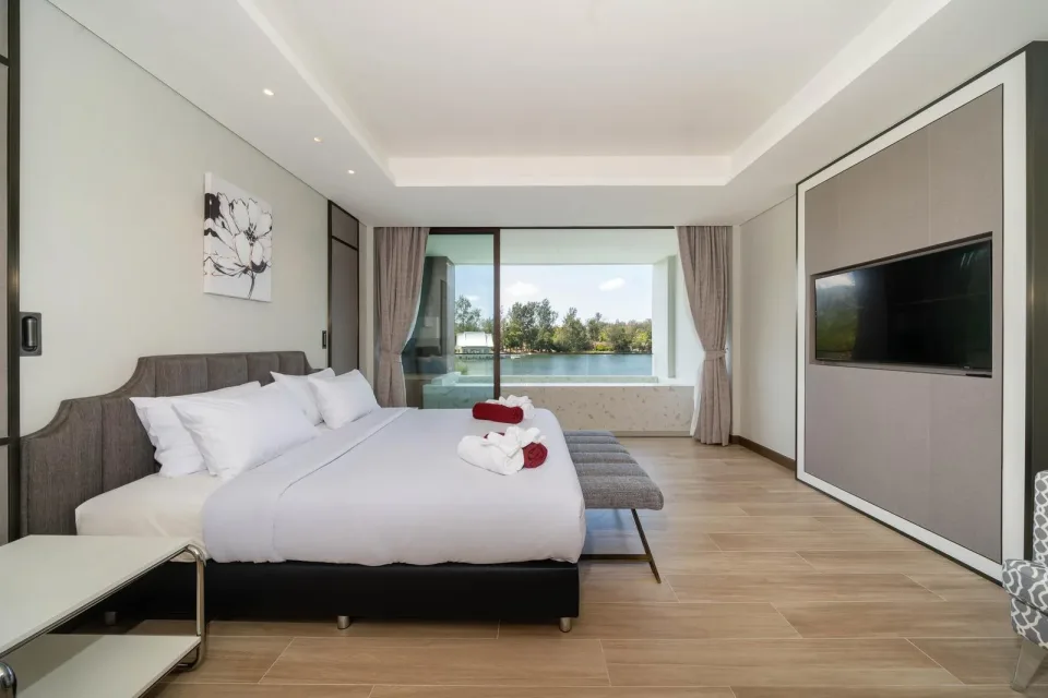 Квартира с 2 спальнями и частным бассейном в Angsana Oceanview Residences — Ангсана Оушенвью, Пхукет