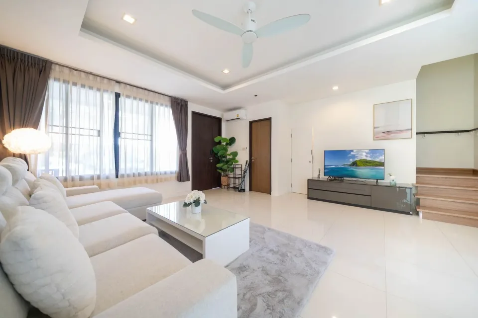 Таунхаус с 3 спальнями и террасой в Laguna Park Phuket, Банг Тао