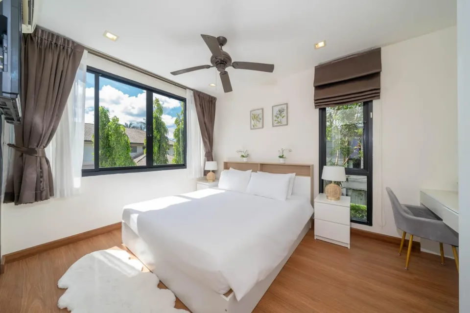Таунхаус с 3 спальнями и террасой в Laguna Park Phuket, Банг Тао