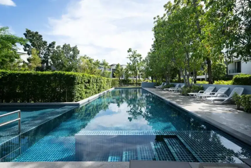 Таунхаус с 3 спальнями и террасой в Laguna Park Phuket, Банг Тао