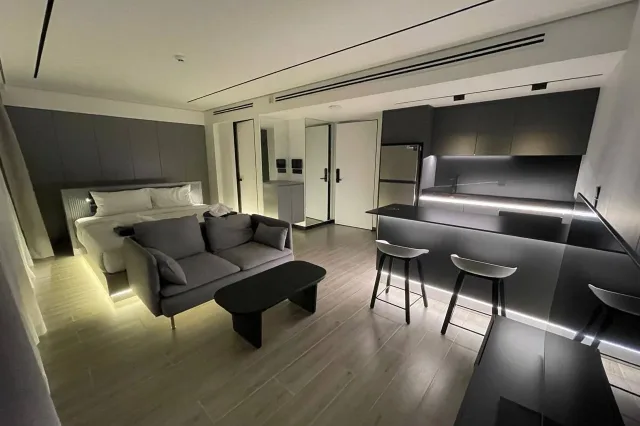 Студия с видом на море в Harmony Condominium Phuket, Раваи