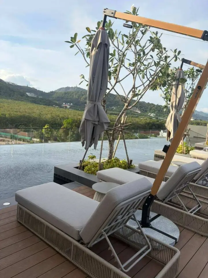 Студия с видом на море в Harmony Condominium Phuket, Раваи