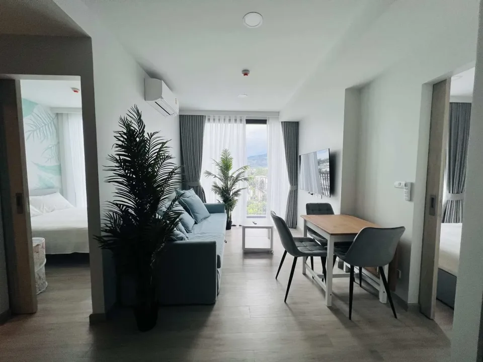 Квартира с 2 спальнями и видом на горы в Skypark Aurora Laguna Phuket — Скай Парк Аврора