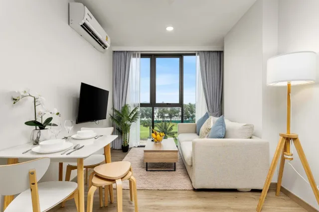 Квартира с 2 спальнями и видом на гольф-поле в Skypark Aurora Laguna Phuket — Скай Парк Аврора