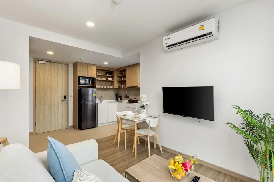 Квартира с 2 спальнями и видом на гольф-поле в Skypark Aurora Laguna Phuket — Скай Парк Аврора
