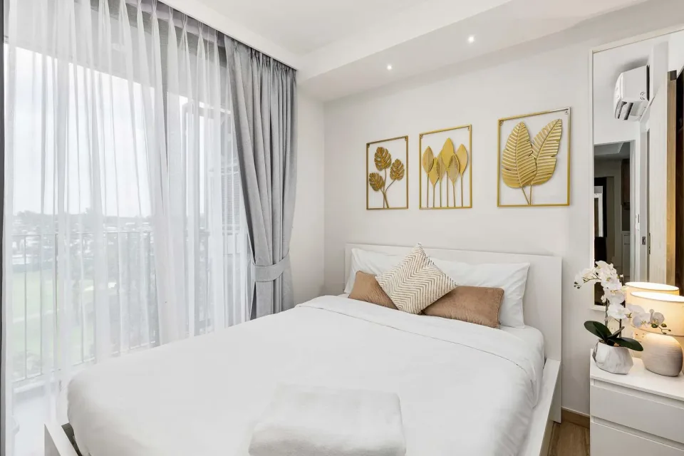 Квартира с 2 спальнями и видом на гольф-поле в Skypark Aurora Laguna Phuket — Скай Парк Аврора