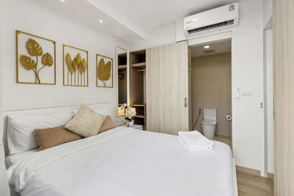 Квартира с 2 спальнями и видом на гольф-поле в Skypark Aurora Laguna Phuket — Скай Парк Аврора