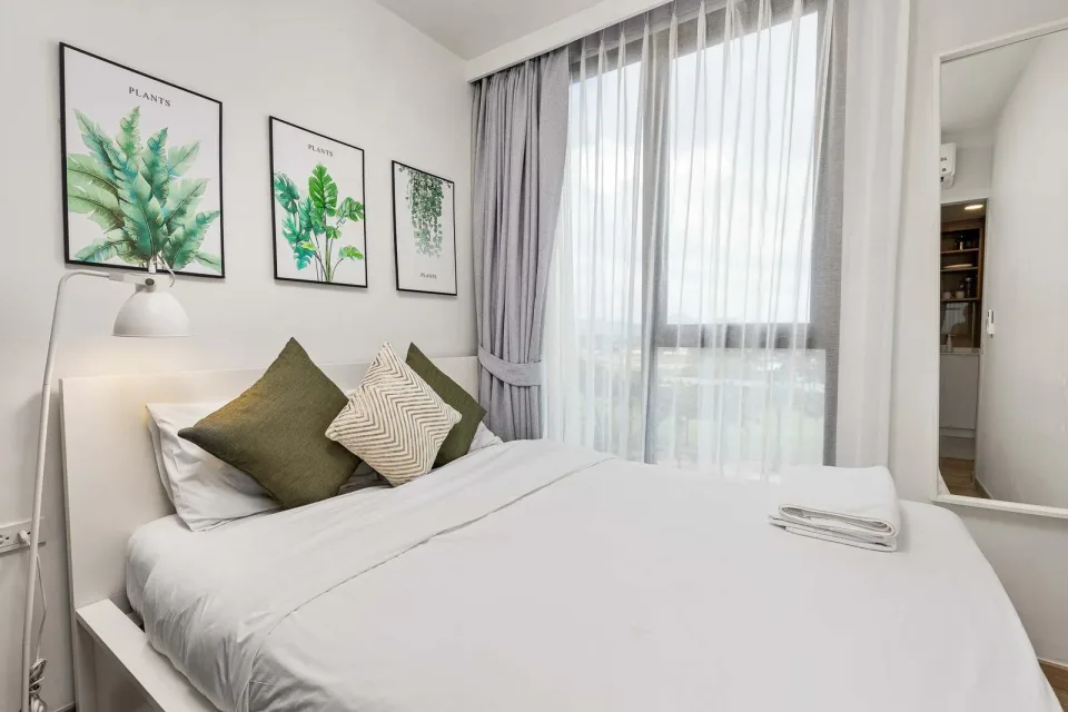 Квартира с 2 спальнями и видом на гольф-поле в Skypark Aurora Laguna Phuket — Скай Парк Аврора