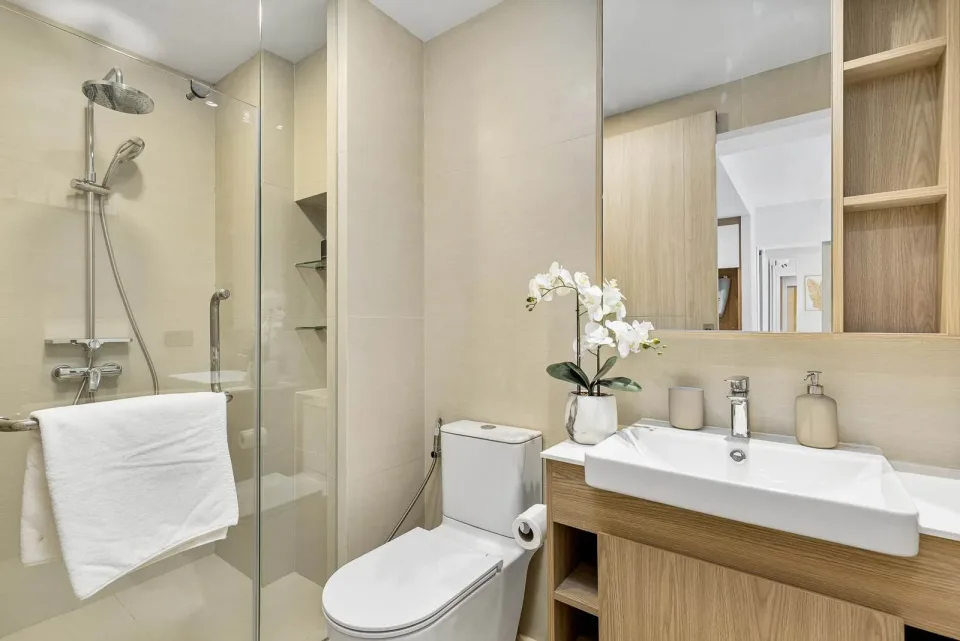 Квартира с 2 спальнями и видом на гольф-поле в Skypark Aurora Laguna Phuket — Скай Парк Аврора