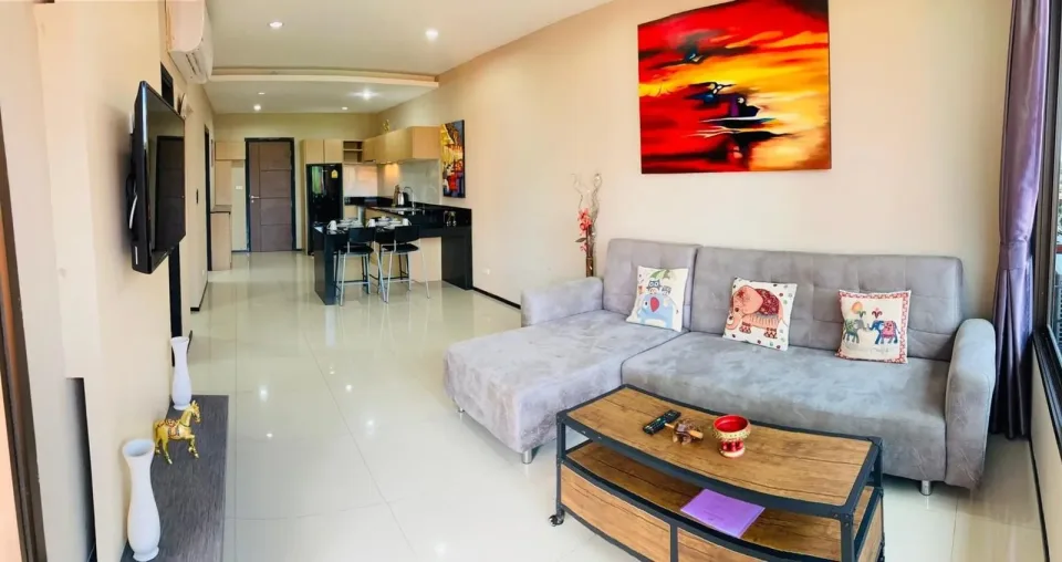 Квартира с 2 спальнями в Nai Harn Beach Condominium, Пхукет